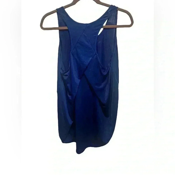 Lululemon Essential Tank Pleated Cobalt Blue Size S/M NWOT - Picture 4 of 5